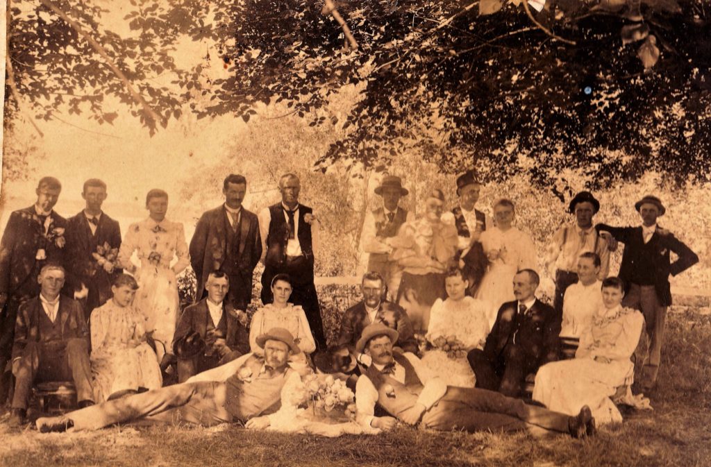 Picnic at Stillwater Lake, near Fort Calhoun, Nebraska Washington