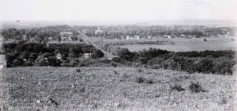Early photo of Blair, Nebraska Washington County Museum