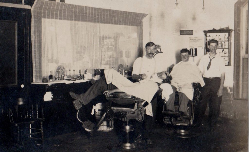 Schiller Barber Shop Fort Calhoun, Nebraska Washington County Museum