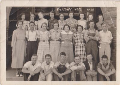 School in Walt Hill Nebraska- Timperley Collection