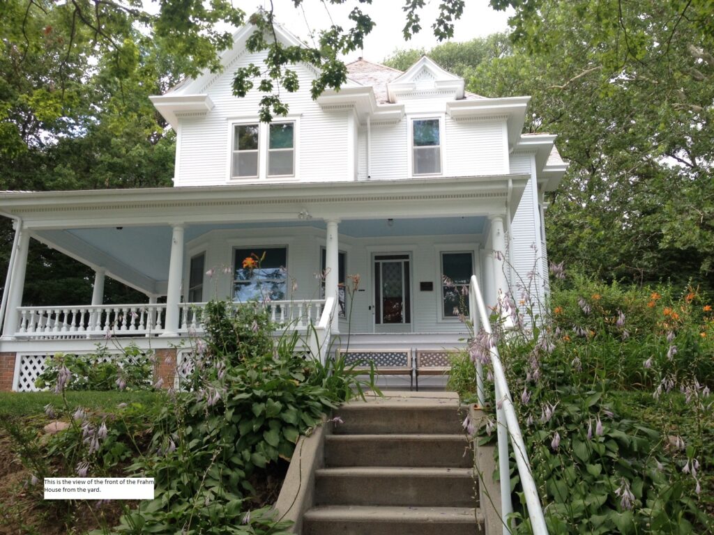 Request for Bids for Porch Replacement at Frahm House